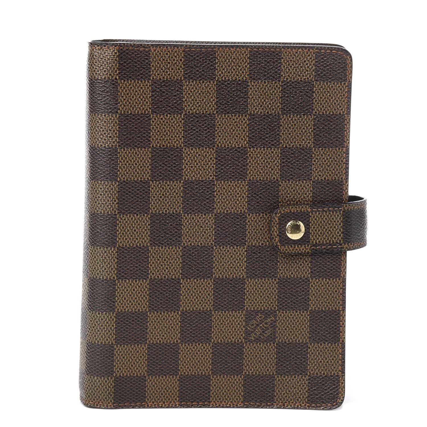 Louis Vuitton Damier Ebene Medium Ring Agenda Cover 1 of 5