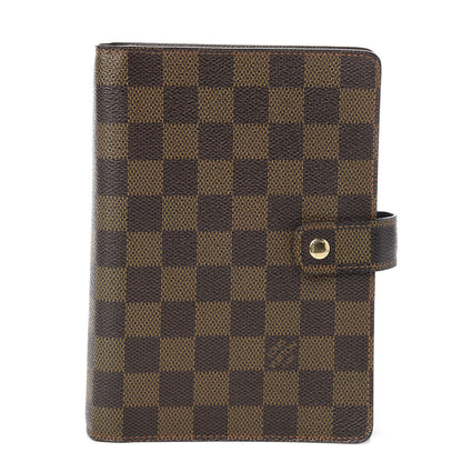 Louis Vuitton Damier Ebene Medium Ring Agenda Cover 1 of 5