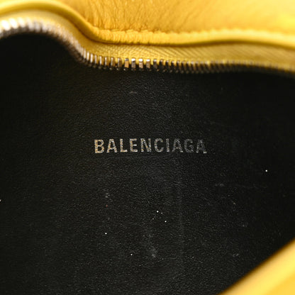 Balenciaga Smooth Calfskin Logo XS Everyday Camera Bag Jaune Soleil Black 6 of 9