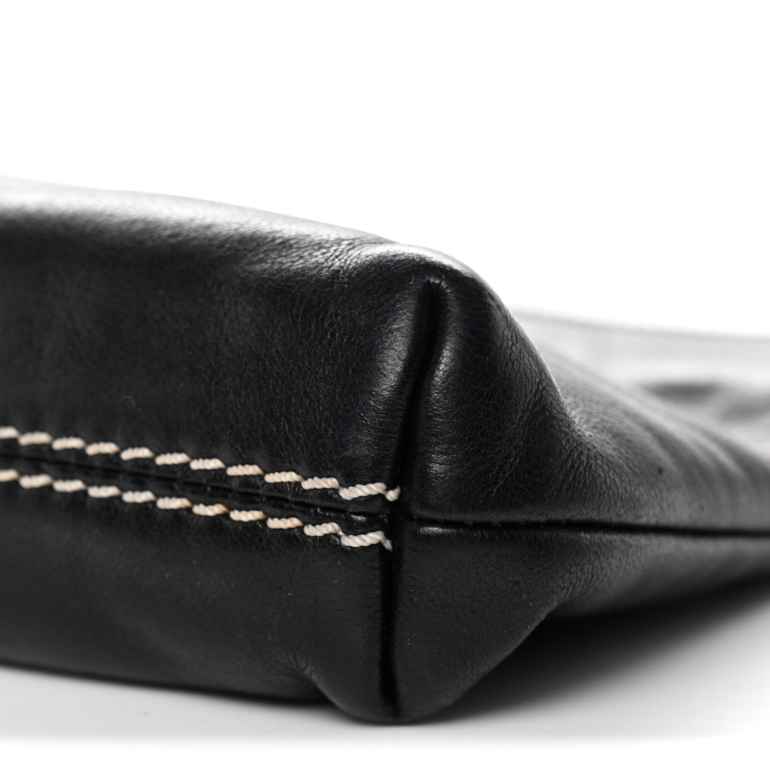 Chanel Lambskin Lax Pochette Black 10 of 10
