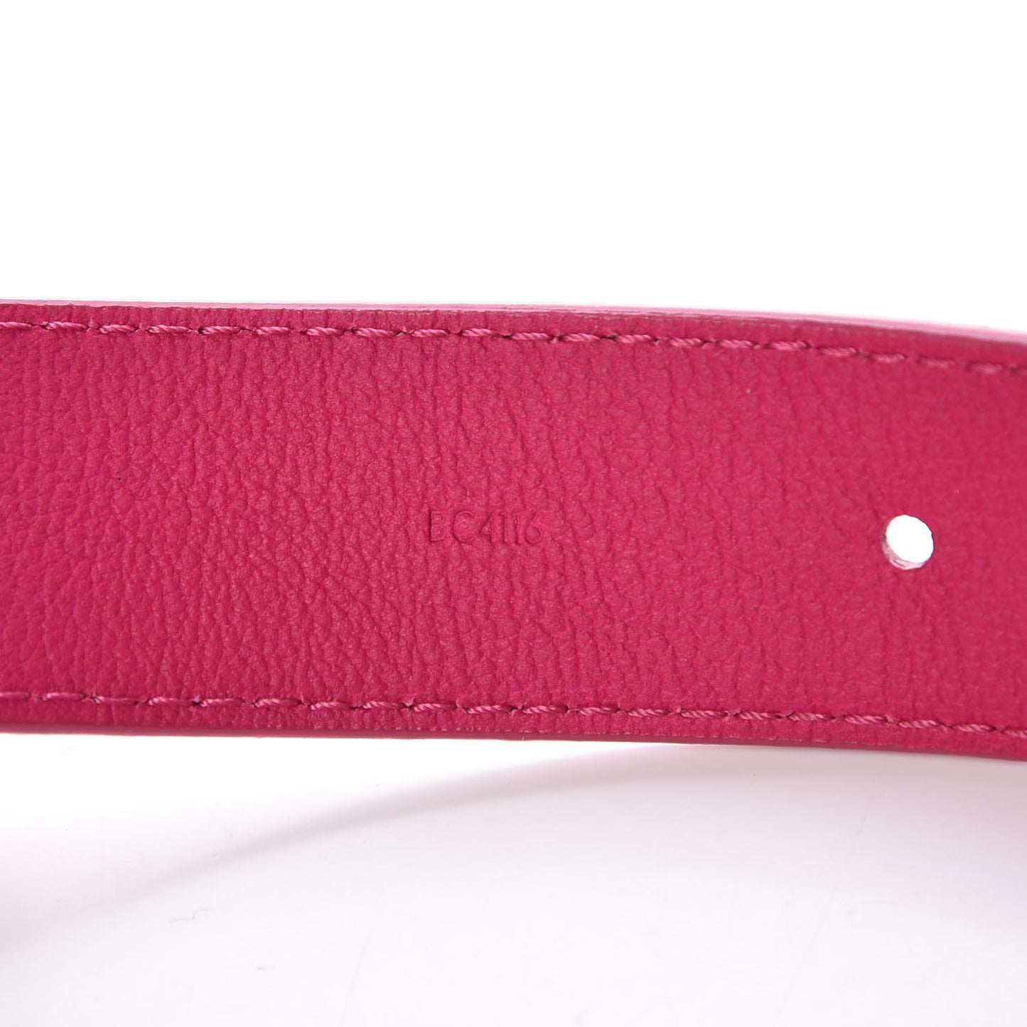 Taurillon Calfskin Essential V 30mm Belt 85 34 Fuchsia