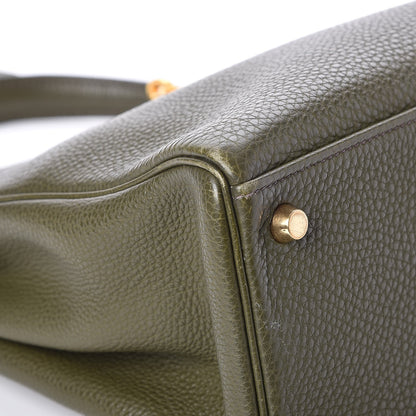 Hermes Togo Kelly Retourne 32 Vert Olive 31 of 31