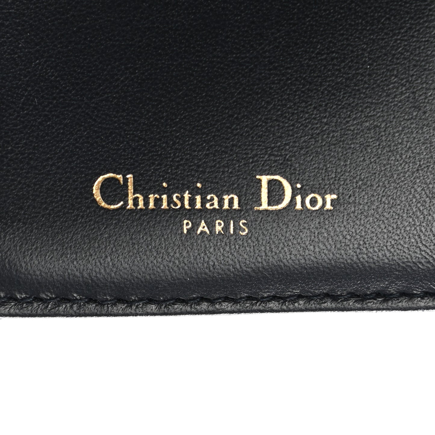 Oblique Saddle Lotus Wallet Blue