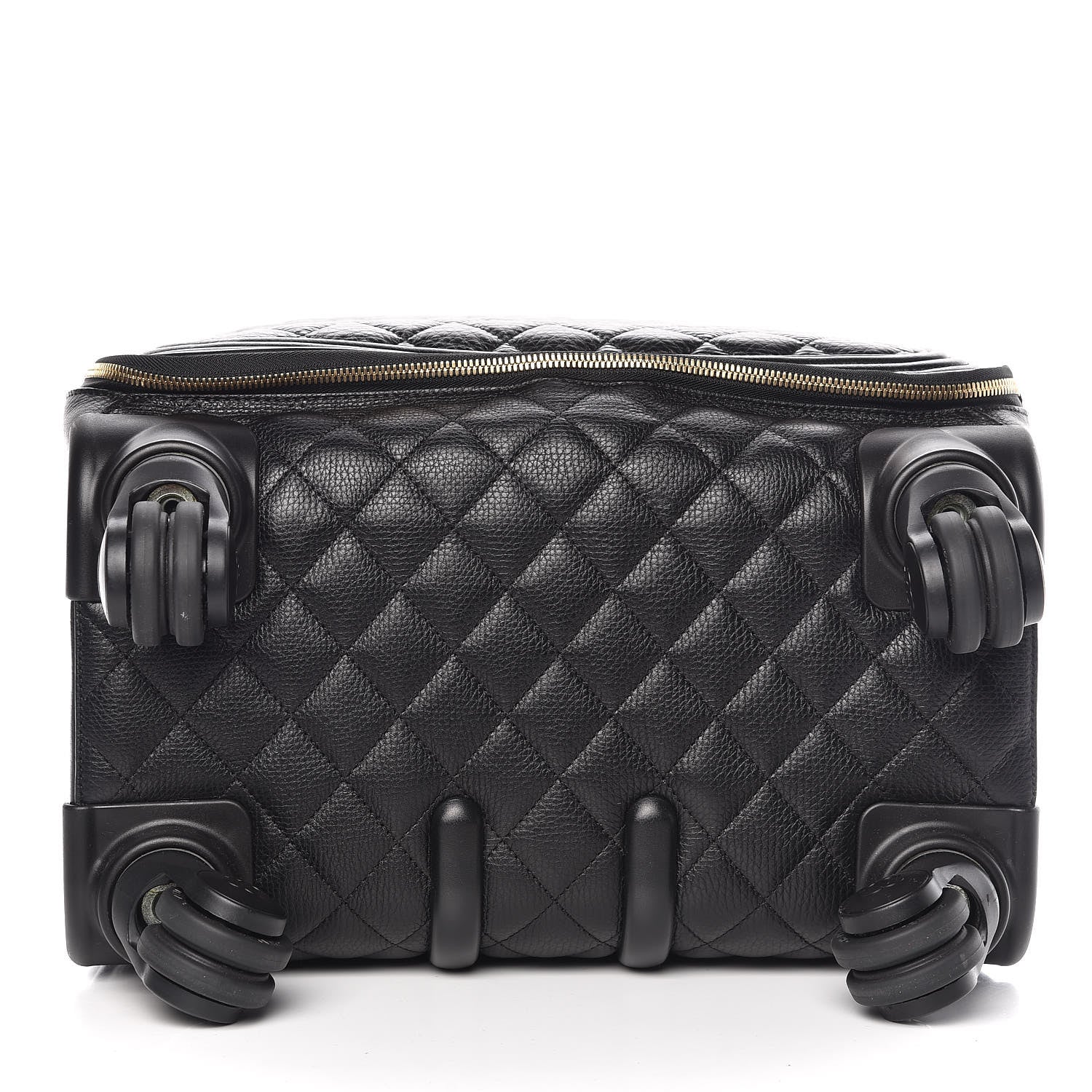 Chanel Calfskin Quilted Coco Case Trolley Black 9 of 15