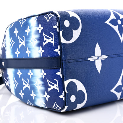 Louis Vuitton Monogram Escale Speedy Bandouliere 30 Blue 7 of 8