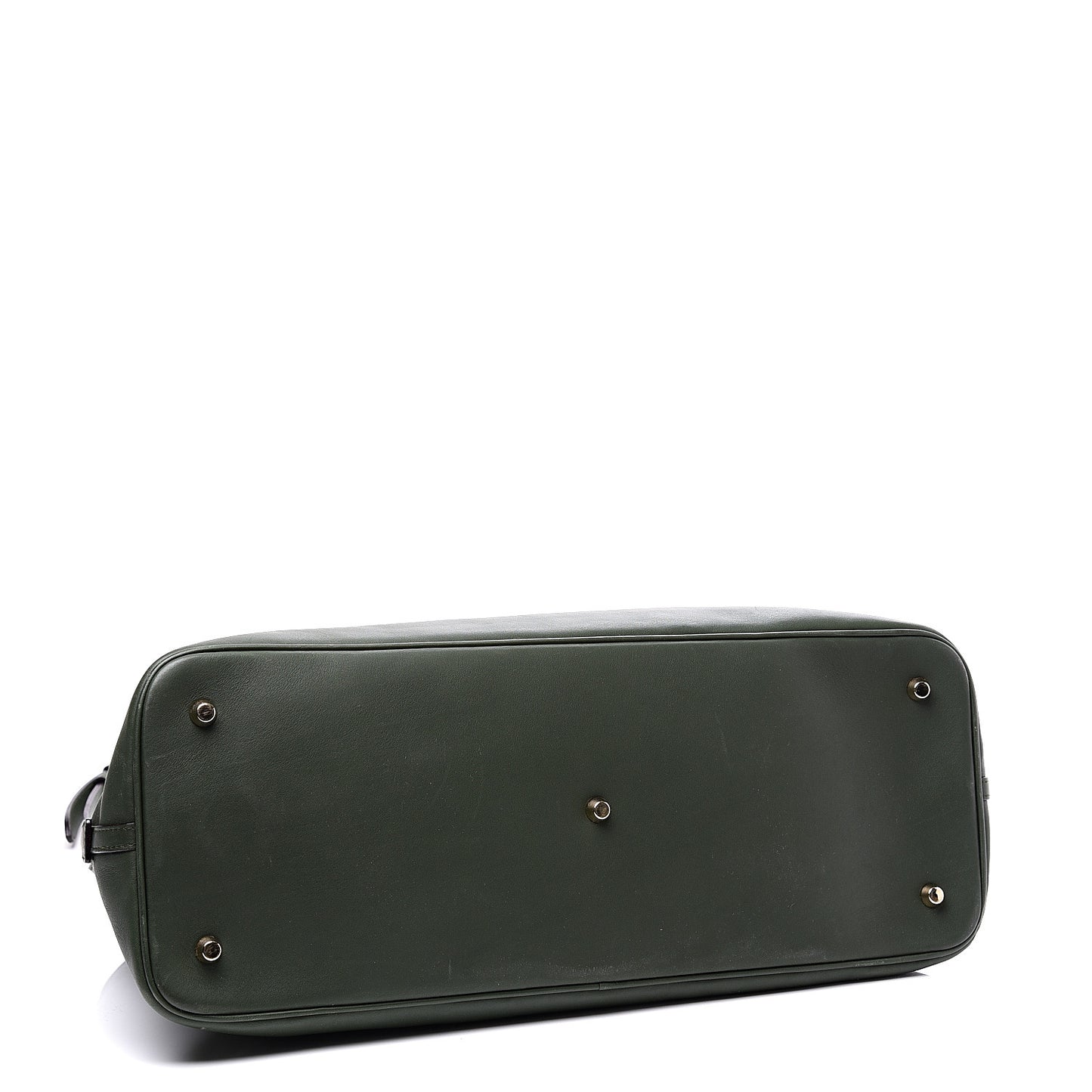 Calfskin Diorissimo Dome Dark Green