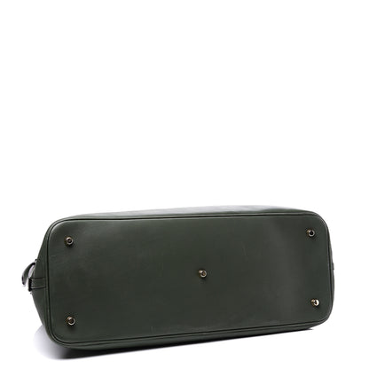 Christian Dior Calfskin Diorissimo Dome Dark Green 3 of 11