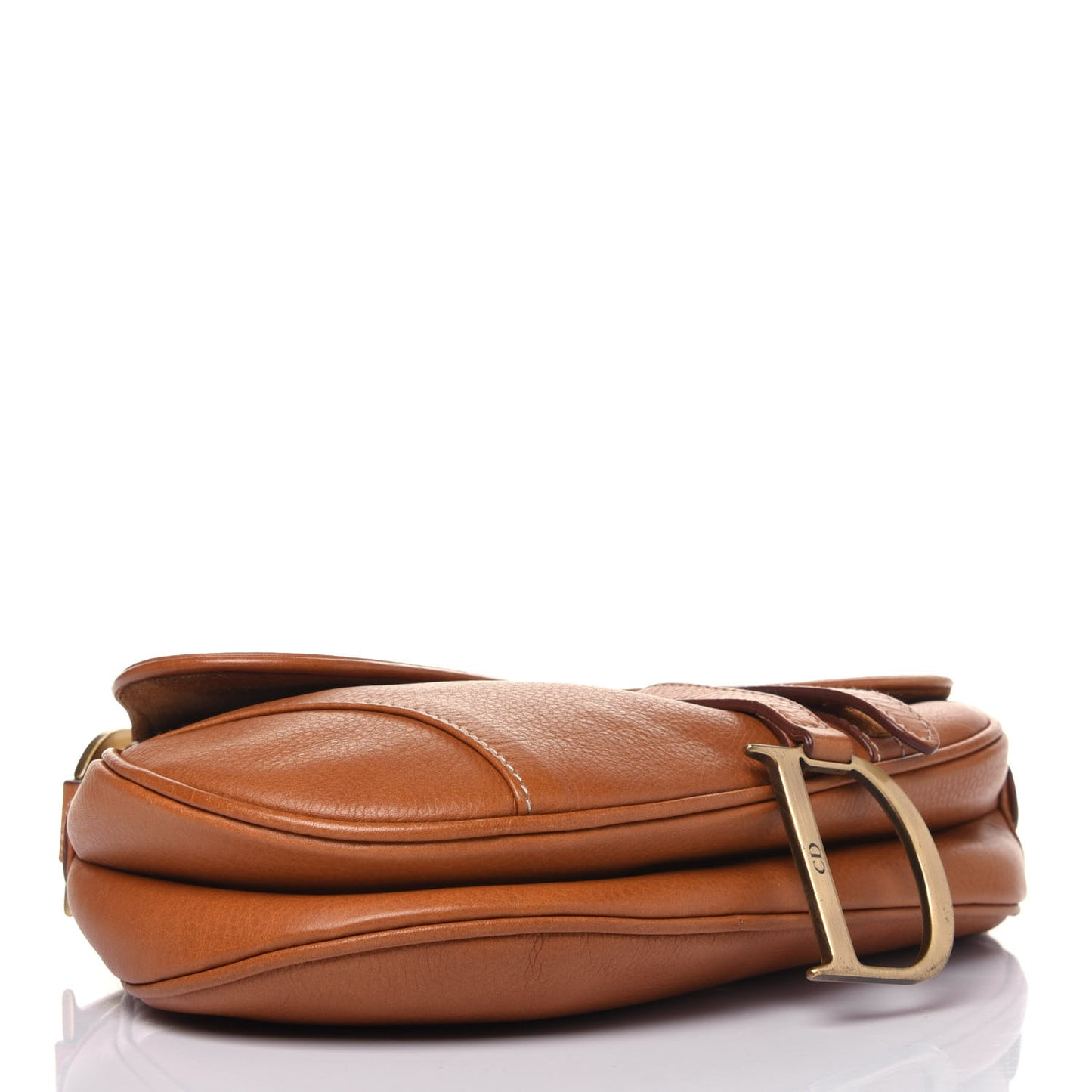 Calfskin Saddle Bag Tan
