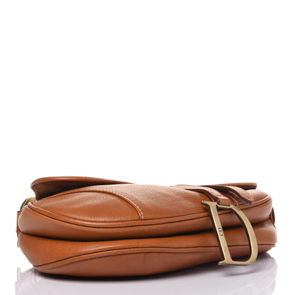 Christian Dior Calfskin Saddle Bag Tan 4 of 27