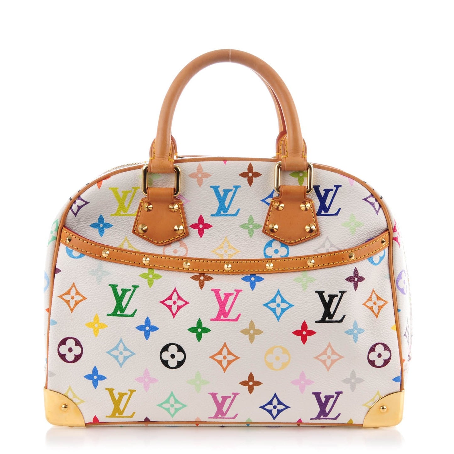 Monogram Multicolor Trouville White