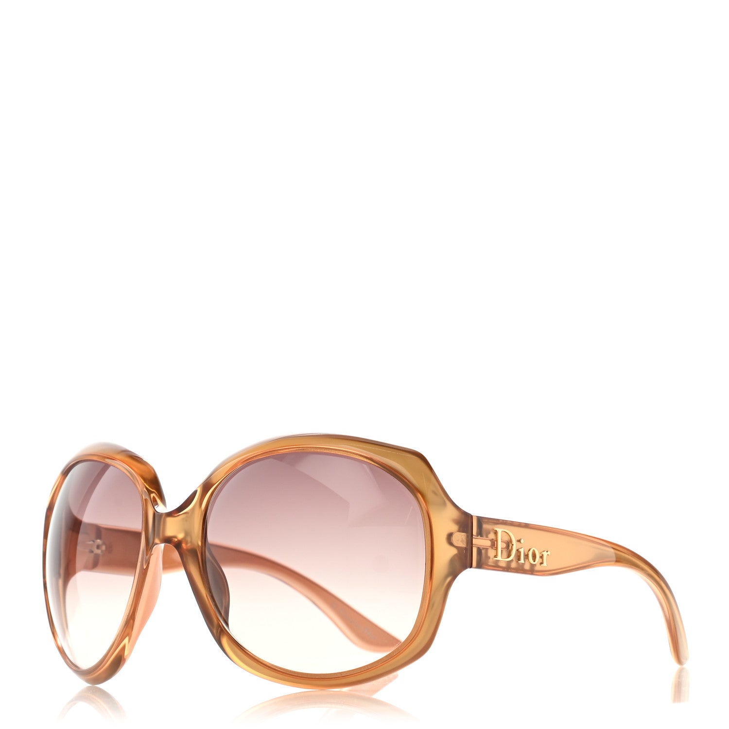 Christian Dior Glossy 1 Sunglasses Brown 1 of 8