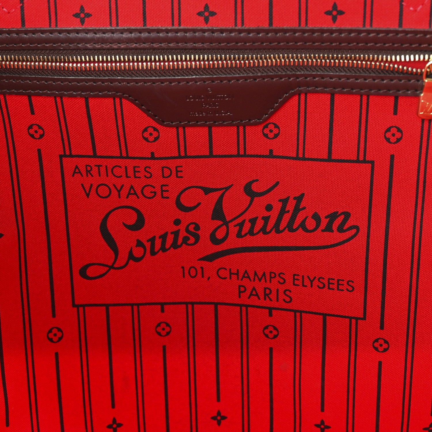 Louis Vuitton Damier Ebene Neverfull GM 12 of 14