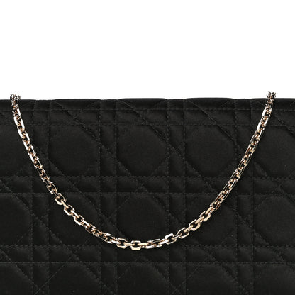 Christian Dior Satin Cannage Lady Dior Clutch Black 8 of 13