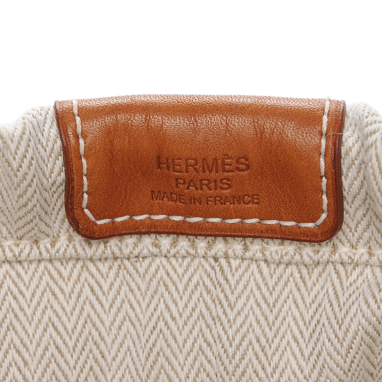 Canvas Barenia Fourbi 25 MM Pouch Naturel Fauve