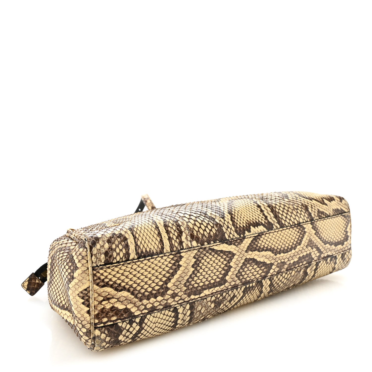 Gucci Snakeskin Medium Re(Belle) Top Handle Bag Beige 4 of 12