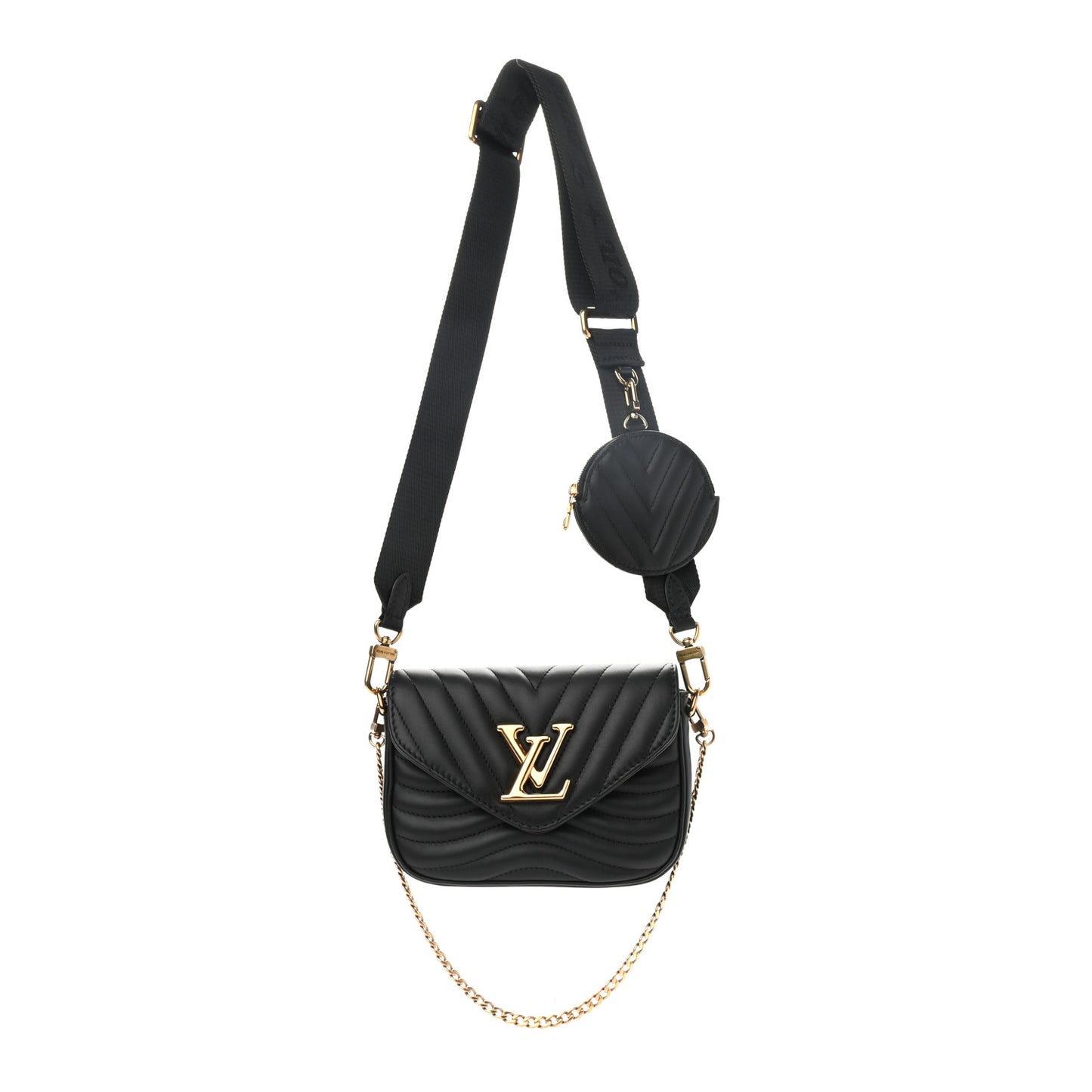 Calfskin New Wave Multi Pochette Black