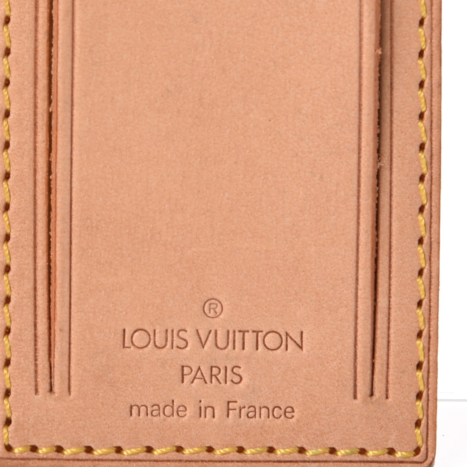 Louis Vuitton Vachetta Luggage Tag and Loop Set 9 of 12