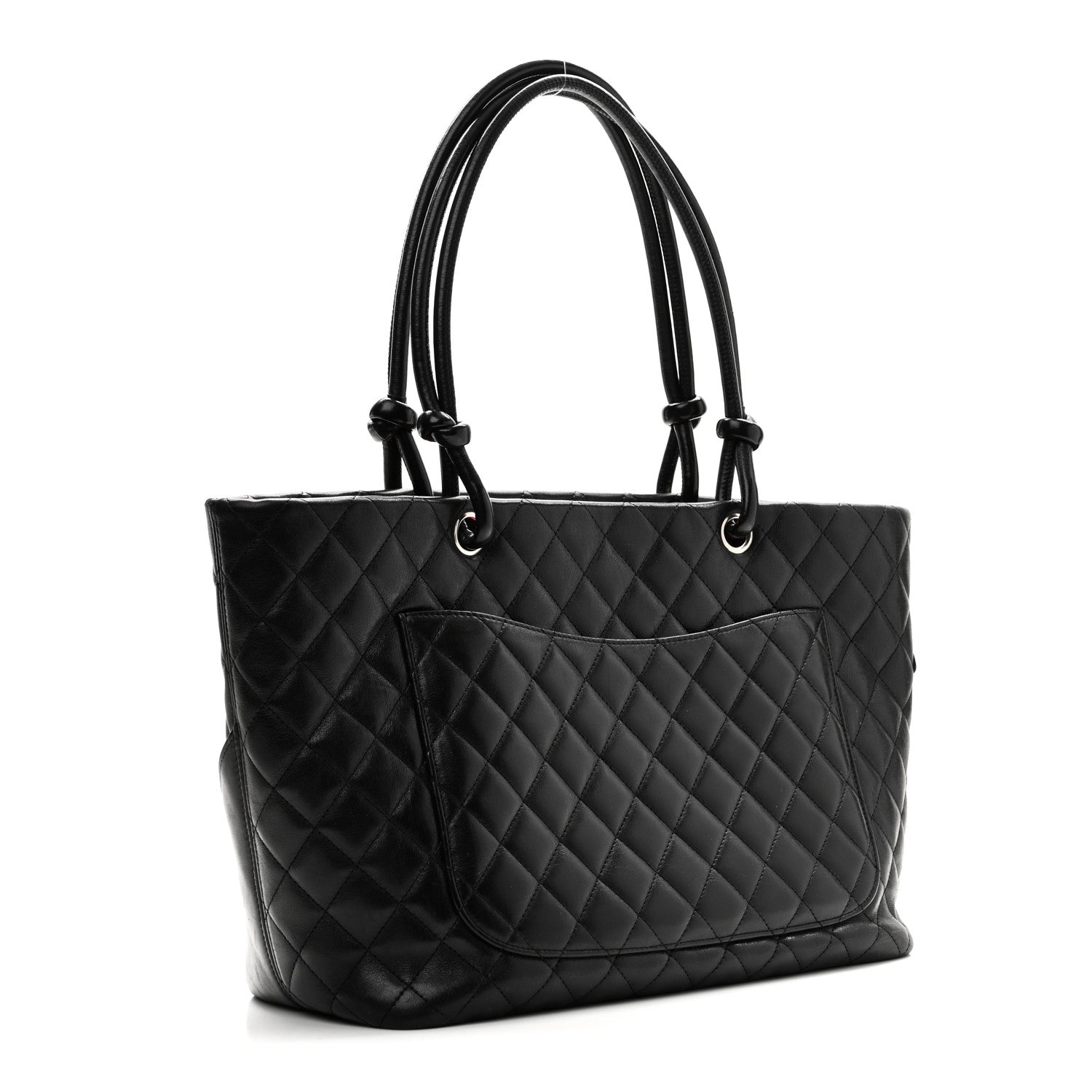Chanel Calfskin Quilted Large Cambon Tote Black 3 of 11
