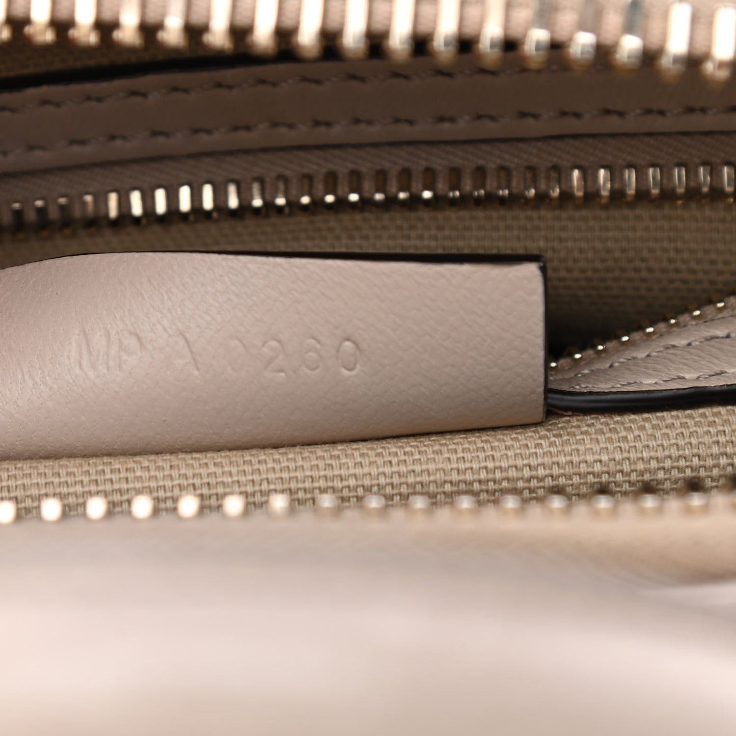 Calfskin Crocodile Embossed Mini Antigona Dune