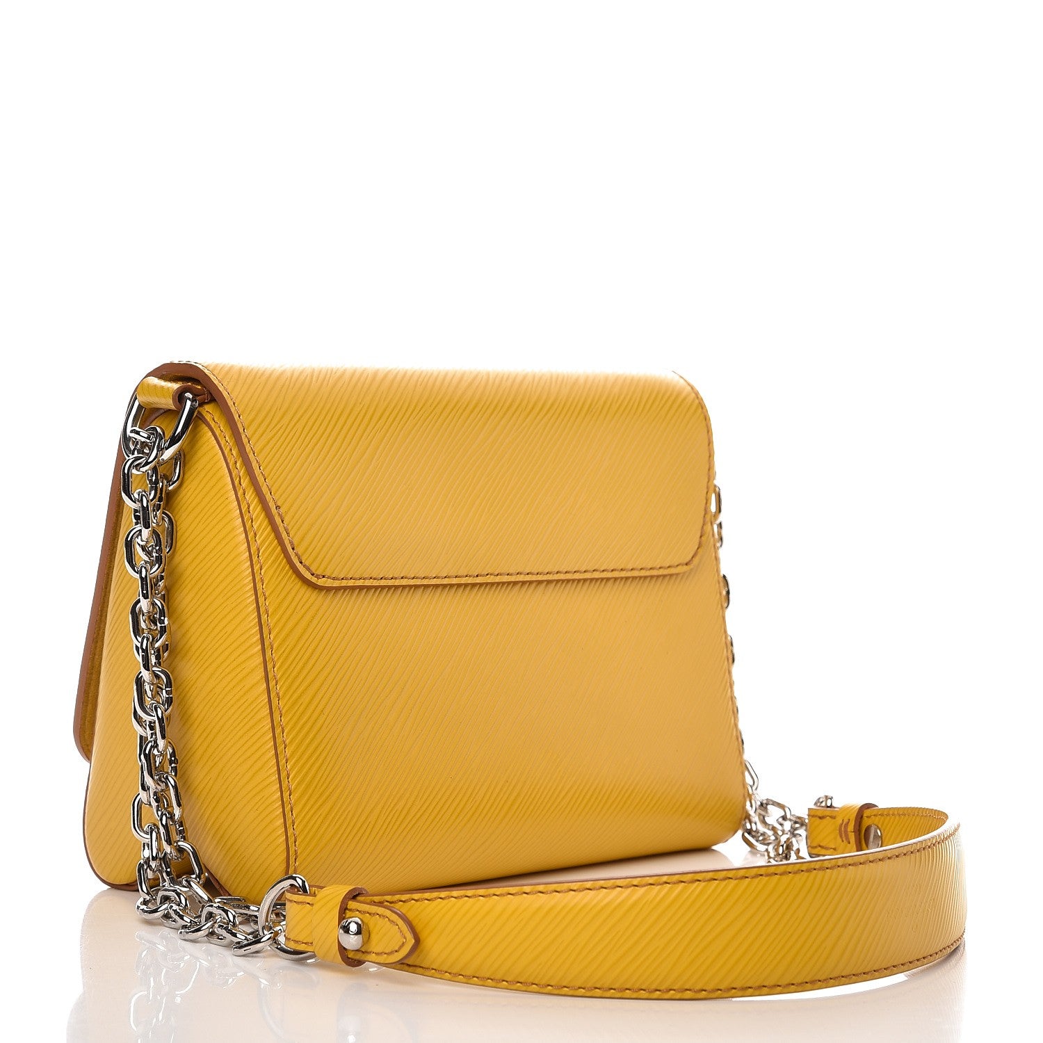 Louis Vuitton Epi Twist Shoulder Bag PM Jonquille 3 of 10