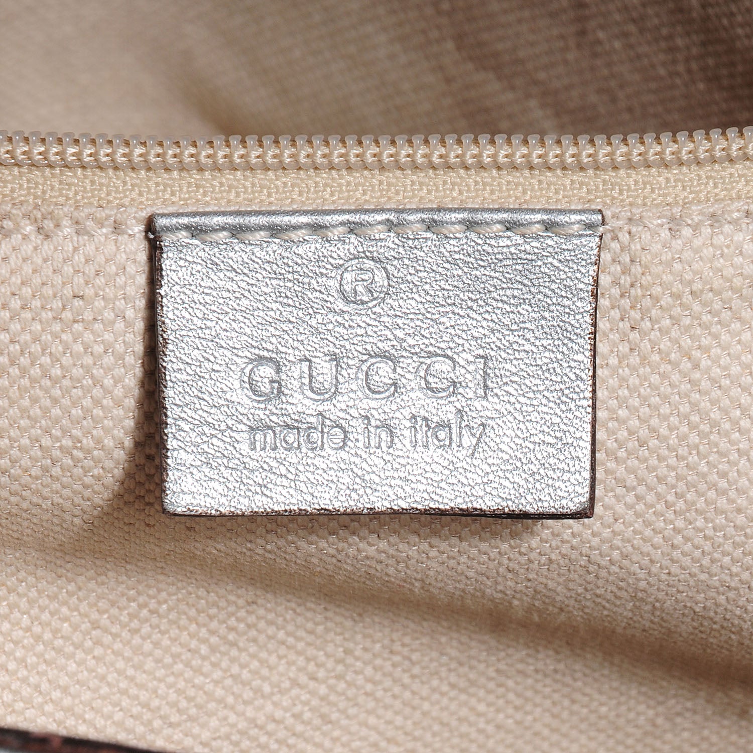 Gucci Guccissima Medium Sukey Tote Silver 6 of 7