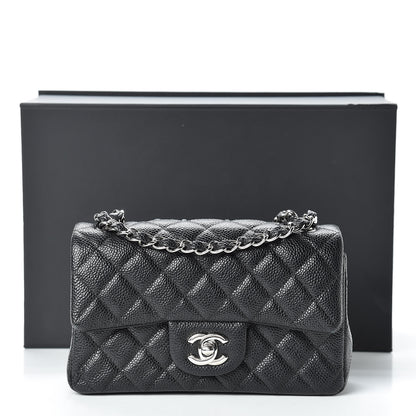 Chanel Caviar Quilted Mini Rectangular Flap Black 10 of 10