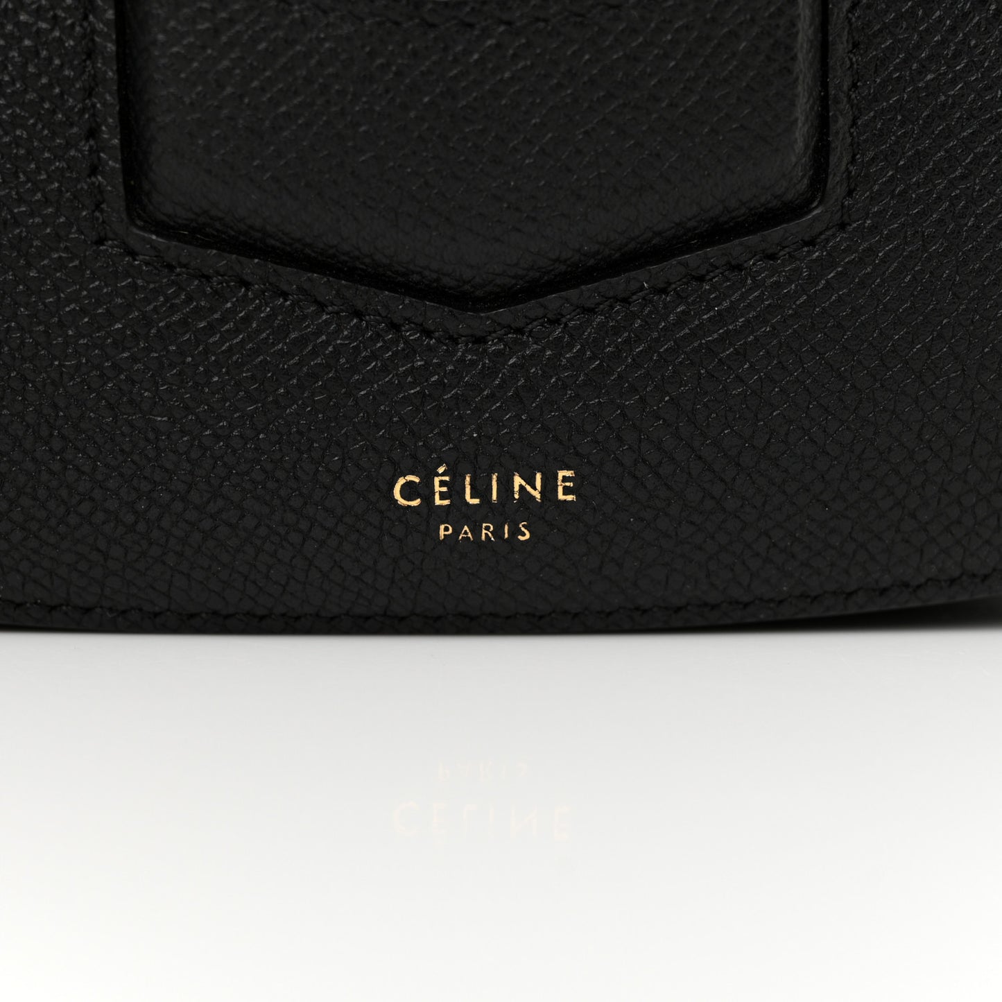 Grained Calfskin Compact Trotteur  Black