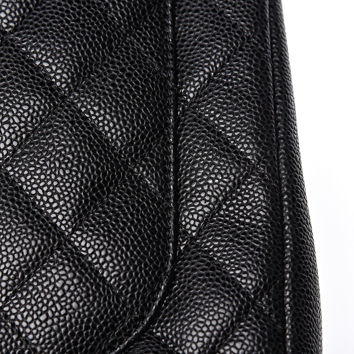 Chanel Caviar Quilted Grand Shopping Tote GST Black 12 of 13