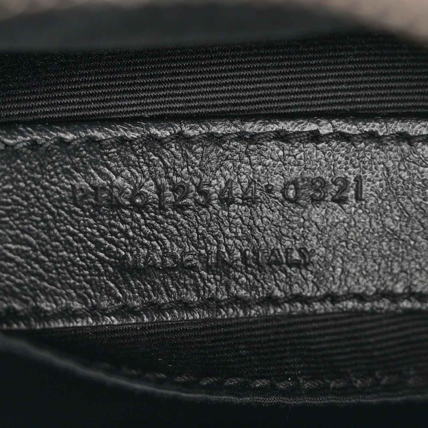 Saint Laurent Calfskin Matelasse Monogram Lou Camera Bag Black 7 of 12