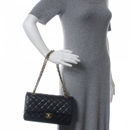 Chanel Lambskin Medium Double Flap Black 2 of 7