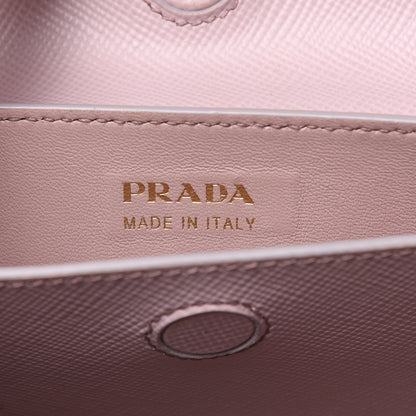 Prada Saffiano Cuir Medium Double Bag Mughetto 6 of 22