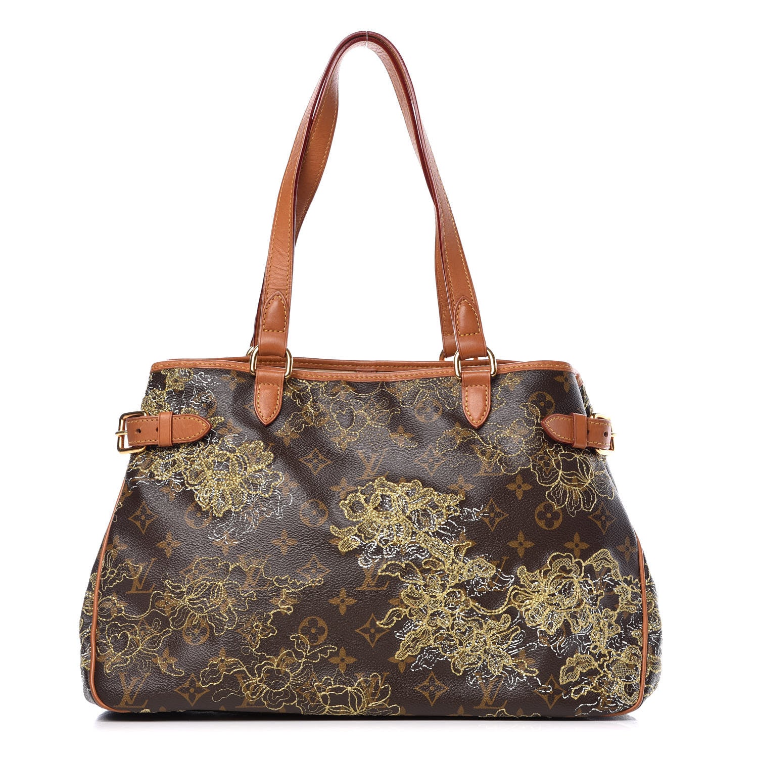 Louis Vuitton Monogram Dentelle Batignolles Horizontal Gold 1 of 9
