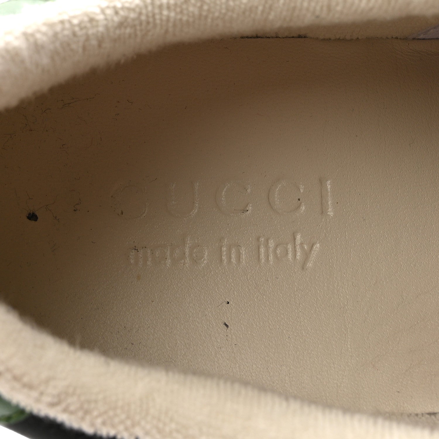 Gucci Calfskin Nylon GG Monogram Calfskin Web Mens Screener Sneakers 8 Black 8 of 8