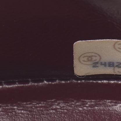 Chanel Lambskin Quilted Medium Double Flap Black 9 of 13