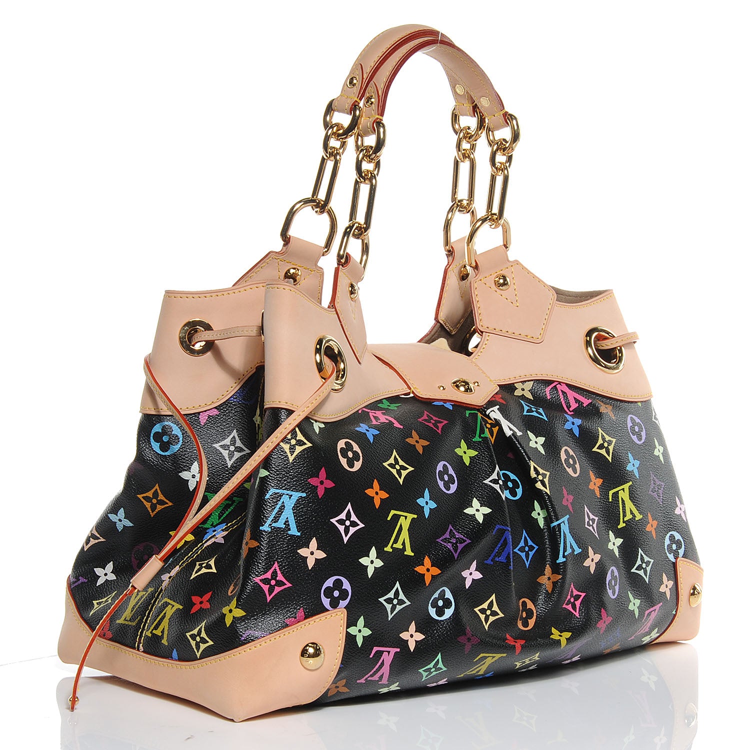 Louis Vuitton Monogram Multicolor Ursula Black 3 of 7
