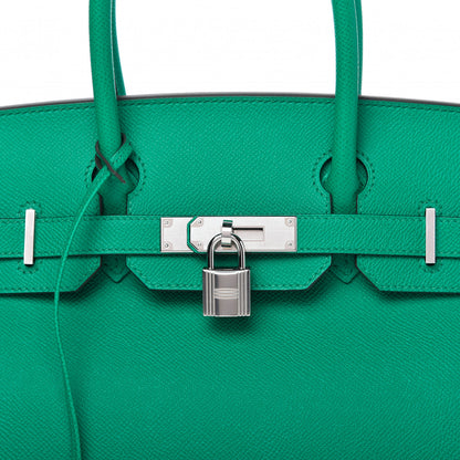 Hermes Epsom Birkin 30 Vert Jade 10 of 11