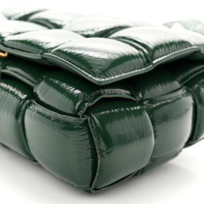 Bottega Veneta Textured Deerskin Maxi Intrecciato Padded Cassette Crossbody Bag Raintree 10 of 16