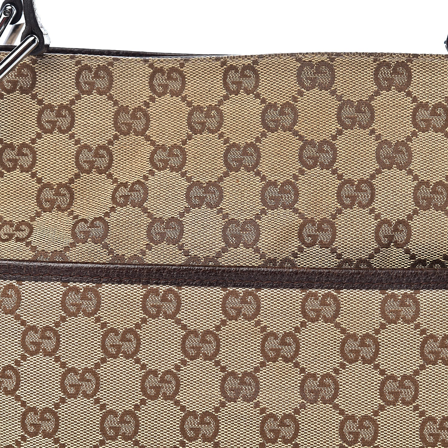 Gucci Monogram Medium Eclipse Shoulder Bag Dark Brown 9 of 13