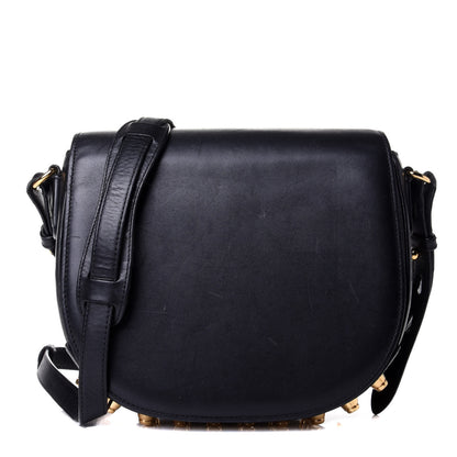 Alexander Wang Calfskin Mini Lia Black Gold Hardware 1 of 5