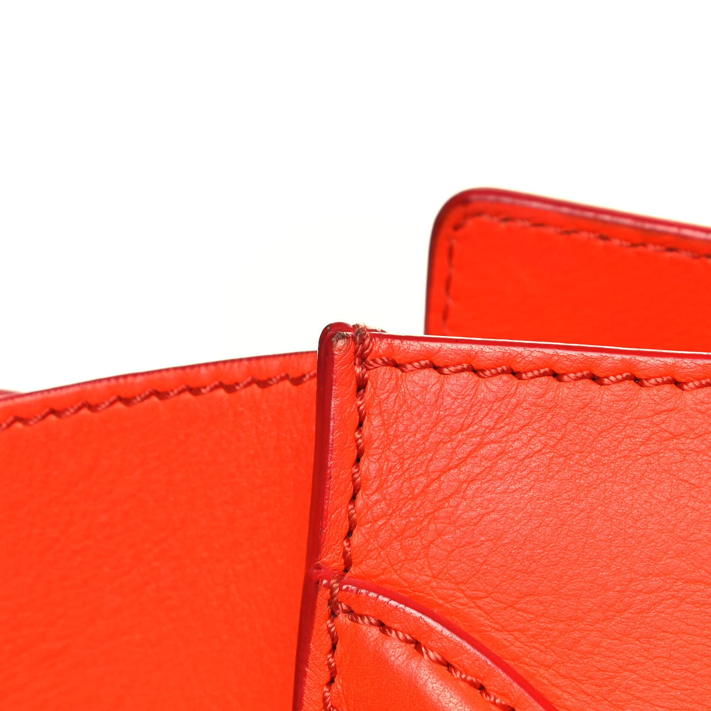 Smooth Calfskin Mini Luggage Orange