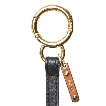 Fendi Fox Rabbit Goat Mink Fur Vitello Flamingo Minty Monster Bag Bug Charm Green Apple Multicolor 3 of 5
