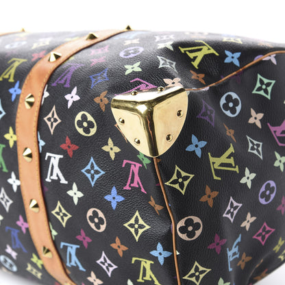 Louis Vuitton Monogram Multicolor Keepall 45 Black 11 of 11