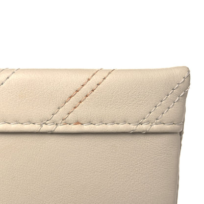 Bulgari Calfskin Matelasse Serpenti Cabochon Shoulder Bag White 11 of 11