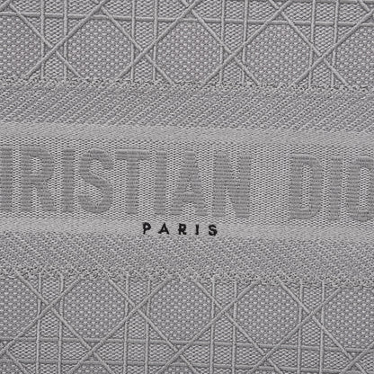 Christian Dior Embroidered Medium Book Tote Stone 7 of 10