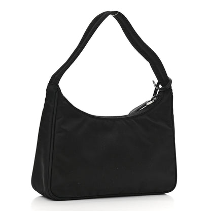 Prada Tessuto Nylon Mini Re-Edition 2000 Bag Black 3 of 9