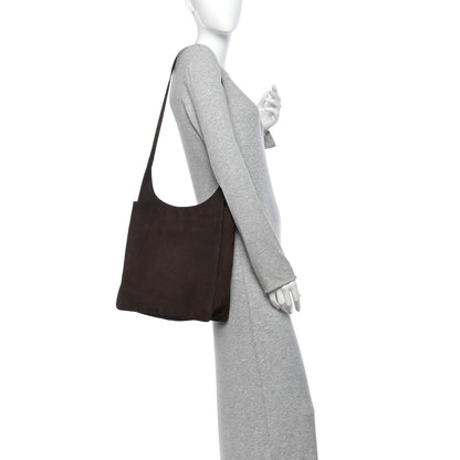 The Row Nubuck Jules Bag Brown 2 of 9