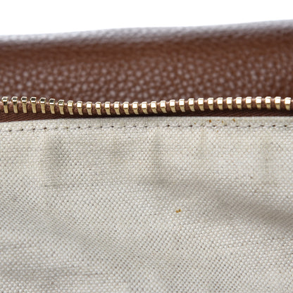 Gucci Pebbled Calfskin Medium Bree Shoulder Bag Nut Brown 11 of 18