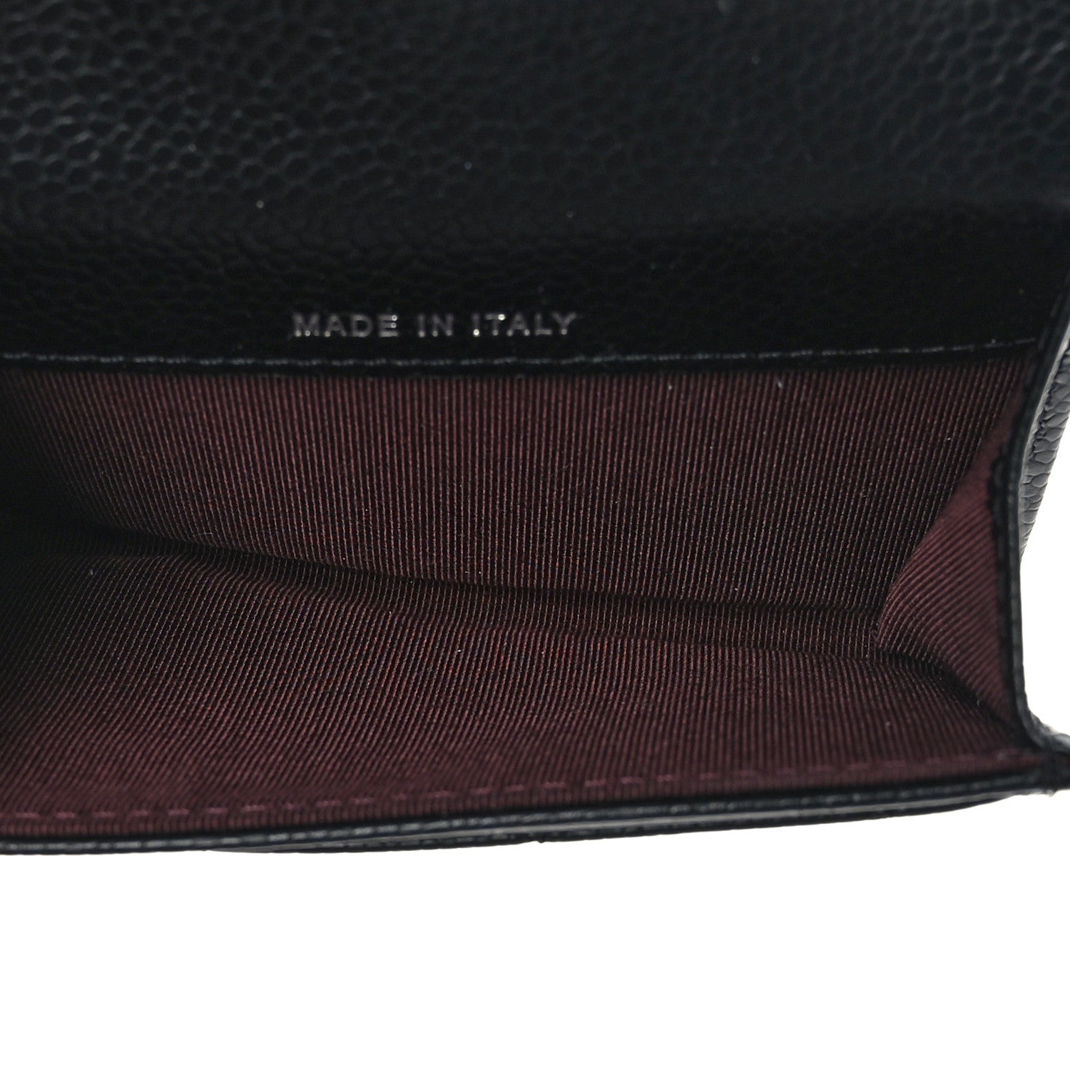 Chanel Caviar Quilted Flap Card Holder Wallet Black 5 of 8