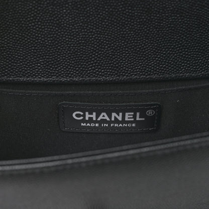 Chanel Caviar Quilted Small Boy Flap Black 6 of 9