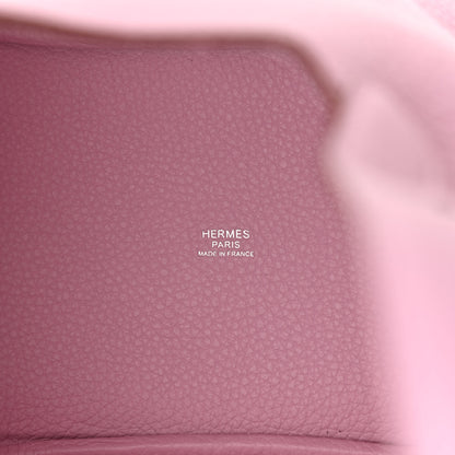 Hermes Taurillon Clemence Picotin Lock 18 PM Mauve Sylvestre 6 of 11